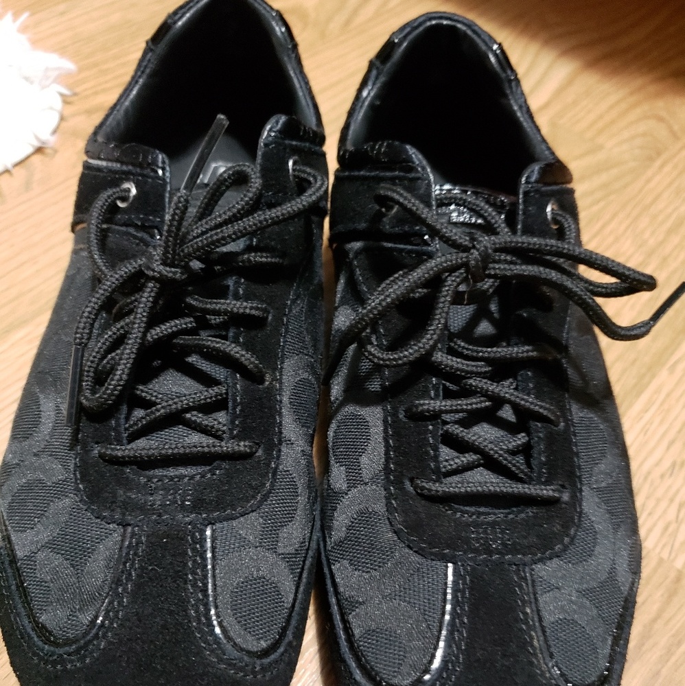 Black Coach shoes